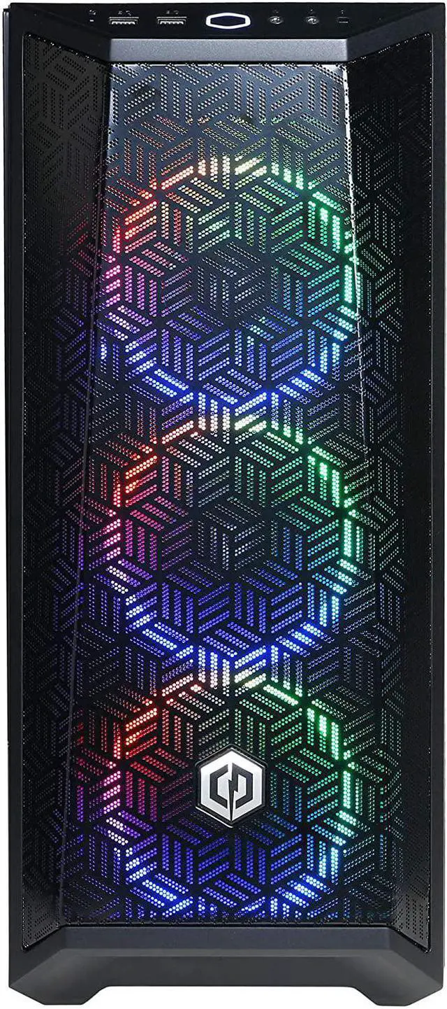 Alt view image 3 of 7 - CYBERPOWERPC Gamer Xtreme VR Gaming PC, Intel Core i5-11400F 2.6GHz, 8GB DDR4, GeForce RTX 2060 6GB, 500GB NVMe SSD, WiFi Ready & Win 11 Home (GXiVR8060A11) Desktop Computer