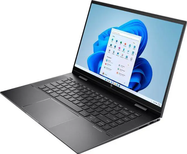 Alt view image 3 of 7 - HP - ENVY 2-in-1 15.6" Touch-Screen Laptop - AMD Ryzen 7 - 8GB Memory - 512GB SSD - Nightfall Black Tablet 15m-eu0043dx