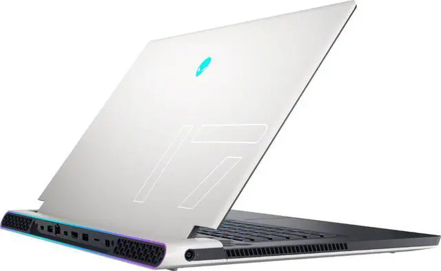 Alt view image 5 of 8 - Dell Alienware - x17 R1 17.3" FHD Gaming Laptop - Intel Core i7 - 16GB Memory - NVIDIA GeForce RTX 3070 - 1TB Solid State Drive - White, Lunar Light AWX17R1-7996WHT-PUS