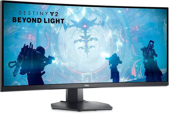 Alt view image 6 of 6 - Dell Curved Gaming Monitor 34 Inch Curved Monitor with 144Hz Refresh Rate, WQHD (3440 x 1440) Display, Black - S3422DWG