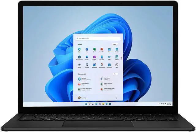 Alt view image 2 of 12 - Microsoft Surface Laptop 4 - 13.5" Touchscreen Laptop - Intel Core i7-1185G7 - 2256 x 1504 Display - Windows 11 - Black 5EB-00077 Notebook