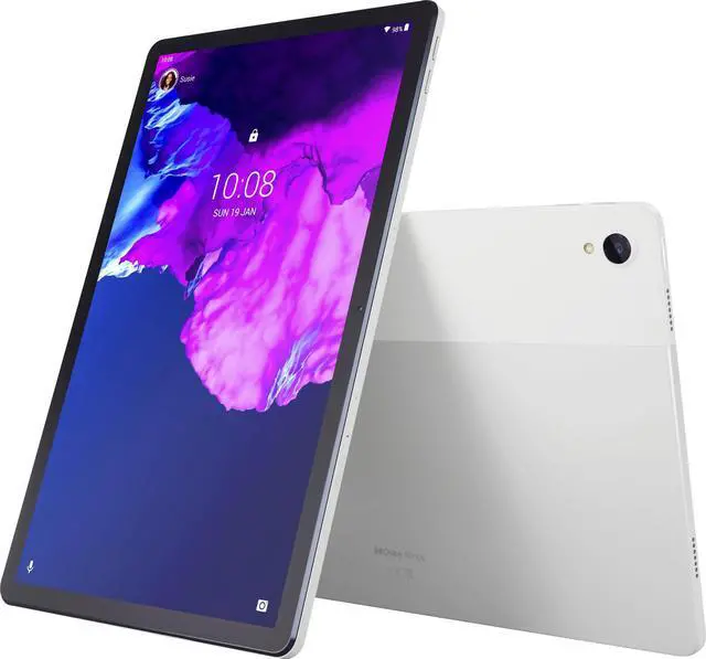 Alt view image 3 of 8 - Lenovo - Tab P11 - 11" - Tablet - 128GB - Platinum Grey ZA7R0150US