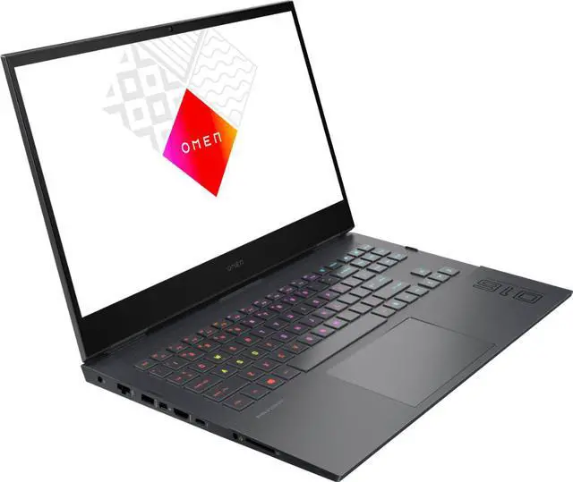 Alt view image 2 of 5 - HP OMEN - 16.1" Gaming Laptop - AMD Ryzen 7 - 16GB Memory - AMD Radeon RX 6600M - 1TB SSD - Mica Silver 16-c0012dx Notebook