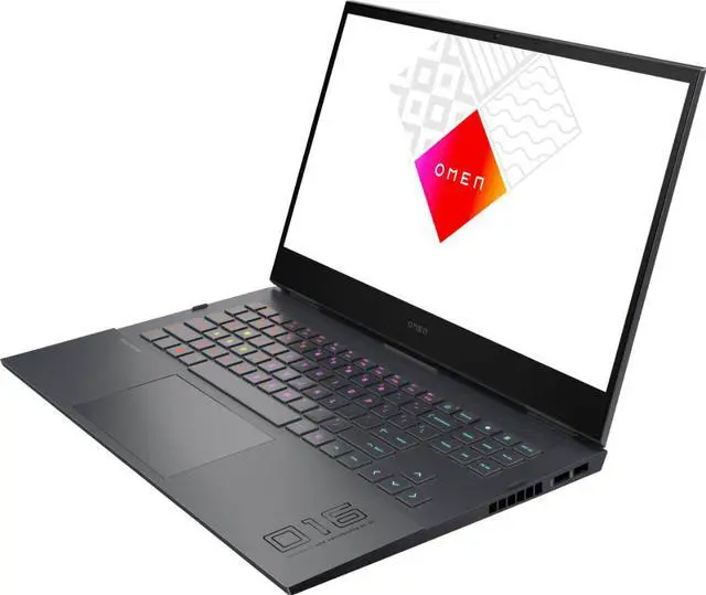 Alt view image 3 of 5 - HP OMEN - 16.1" Gaming Laptop - AMD Ryzen 7 - 16GB Memory - AMD Radeon RX 6600M - 1TB SSD - Mica Silver 16-c0012dx Notebook