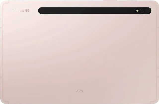 Alt view image 2 of 5 - Samsung Galaxy Tab S8+ Android Tablet, 12.4 Large AMOLED Screen, 128GB Storage, Wi-Fi 6E, Ultra Wide Camera, S Pen Included, Long Lasting Battery, Pink Gold