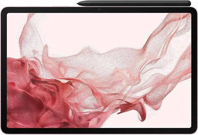 Main image of Samsung Galaxy Tab S8+ Android Tablet, 12.4 Large AMOLED Screen, 128GB Storage, Wi-Fi 6E, Ultra Wide Camera, S Pen Included, Long Lasting Battery, Pink Gold