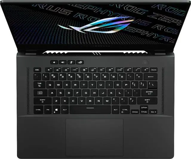 Alt view image 5 of 5 - ASUS - ROG Zephyrus 15.6" QHD Gaming Laptop - AMD Ryzen 9 - 16GB Memory - NVIDIA GeForce RTX 3070 - 1TB SSD - Eclipse Grey - Eclipse Grey