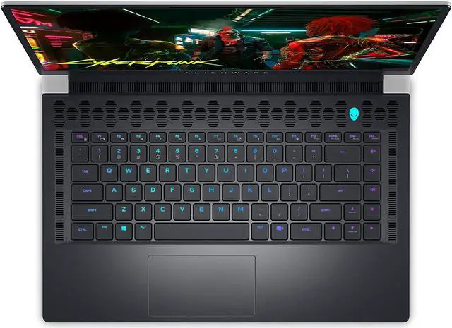 Alt view image 5 of 6 - Alienware X15 R1 VR Ready Gaming Laptop - 15.6 inch 360Hz FHD 1080p Display, NVIDIA GeForce RTX 3070, Intel Core i7-11800H (11th Gen), 16GB DDR4 RAM, 1TB SSD, Wi-Fi 6, Windows 11 Home - Lunar Light