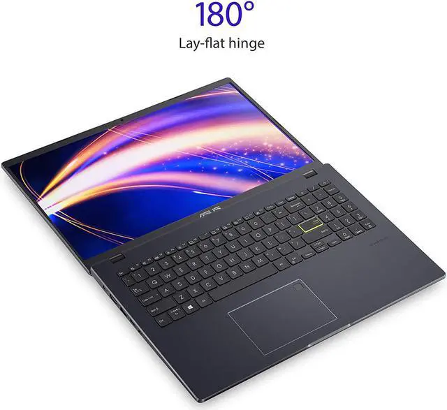 Alt view image 3 of 7 - ASUS Laptop L510 Ultra Thin Laptop, 15.6 FHD Display, Intel Pentium Silver N5030 Processor, 4GB RAM, 128GB Storage, Windows 11 Home in S Mode, 1 Year Microsoft 365, Star Black, L510MA-DH21