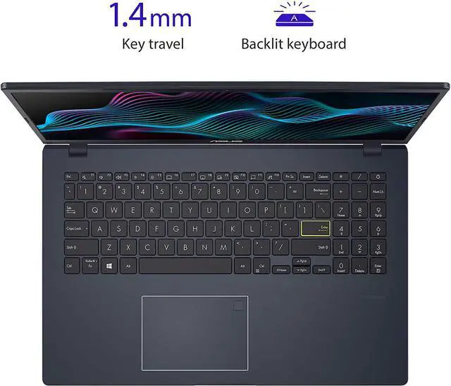 Alt view image 5 of 7 - ASUS Laptop L510 Ultra Thin Laptop, 15.6 FHD Display, Intel Pentium Silver N5030 Processor, 4GB RAM, 128GB Storage, Windows 11 Home in S Mode, 1 Year Microsoft 365, Star Black, L510MA-DH21