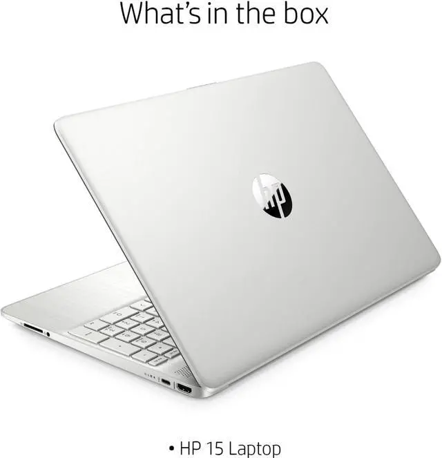 Alt view image 5 of 6 - HP - 15.6" Touch-Screen Laptop - AMD Ryzen 3 - 8GB Memory - 256GB SSD - Natural Silver 15-ef1023dx Laptop Notebook