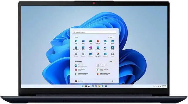 Alt view image 5 of 12 - Lenovo IdeaPad 3 15.6" Touchscreen Laptop - AMD Ryzen 5 5500U - 1080p - Windows 11 - Abyss Blue 82KU00YRUS Notebook