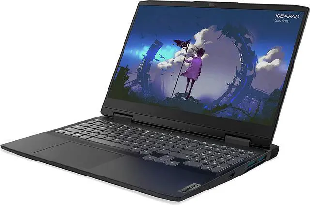 Alt view image 2 of 18 - Lenovo Ideapad 3i Gaming - 15.6" FHD Display - Intel Core i5-12500H - 8GB DDR4 RAM - 512GB M.2 TLC SSD - NVIDIA GeForce RTX 3050 Graphics - Windows 11 Home - Onyx Grey Laptop Notebook 82S9003AUS