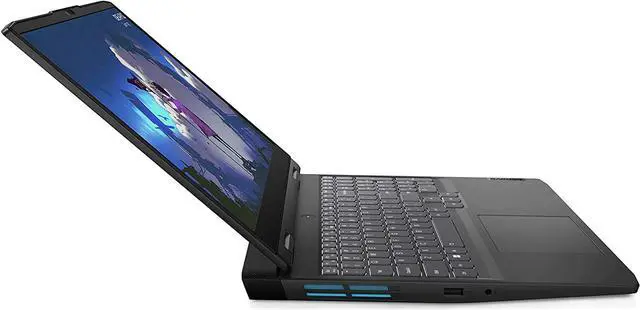 Alt view image 5 of 18 - Lenovo Ideapad 3i Gaming - 15.6" FHD Display - Intel Core i5-12500H - 8GB DDR4 RAM - 512GB M.2 TLC SSD - NVIDIA GeForce RTX 3050 Graphics - Windows 11 Home - Onyx Grey Laptop Notebook 82S9003AUS