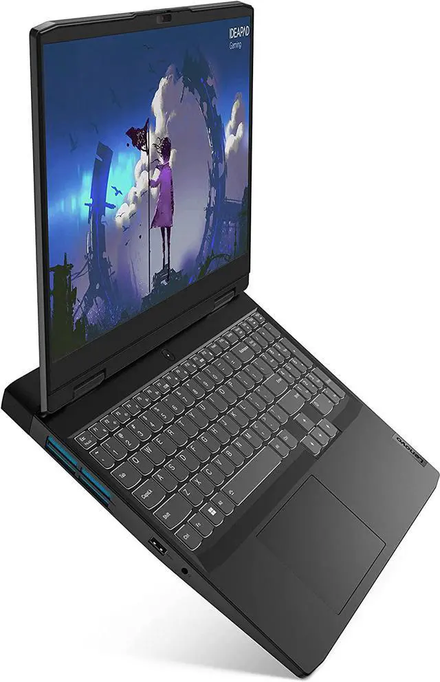 Alt view image 4 of 18 - Lenovo Ideapad 3i Gaming - 15.6" FHD Display - Intel Core i5-12500H - 8GB DDR4 RAM - 512GB M.2 TLC SSD - NVIDIA GeForce RTX 3050 Graphics - Windows 11 Home - Onyx Grey Laptop Notebook 82S9003AUS