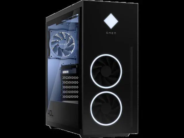 Alt view image 3 of 3 - HP OMEN 40L Desktop GT21-0148z PC Gaming Computer Ryzen 7 Radeon RX 6600XT GPU 8GB 16GB Memory, 1TB HDD + 512GB SSD