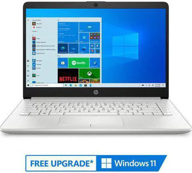 Alt view image 2 of 2 - HP 14" FHD, AMD Ryzen 3-3250U, 4GB RAM, 128GB SSD, Silver, Windows 10 in S mode, 14-dk1032wm
Laptop Notebook