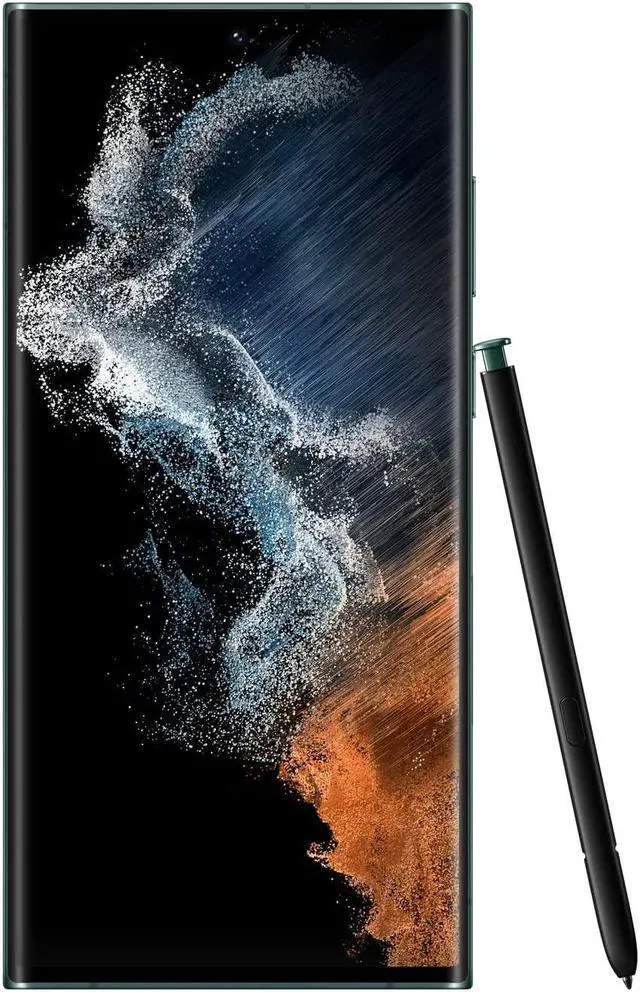 Alt view image 2 of 3 - SAMSUNG Galaxy S22 Ultra Smartphone, Factory Unlocked Android Cell Phone, 128GB, 8K Camera & Video, Brightest Display, S Pen, Long Battery Life, Fast 4nm Processor, US Version, Green