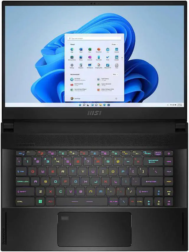 Alt view image 6 of 7 - MSI Stealth GS66 15.6" Laptop - 12th Gen Intel Core i9-12900H - GeForce RTX 3070Ti - Windows 11 12UGS-039 Notebook 32GB Memory 1TB SSD