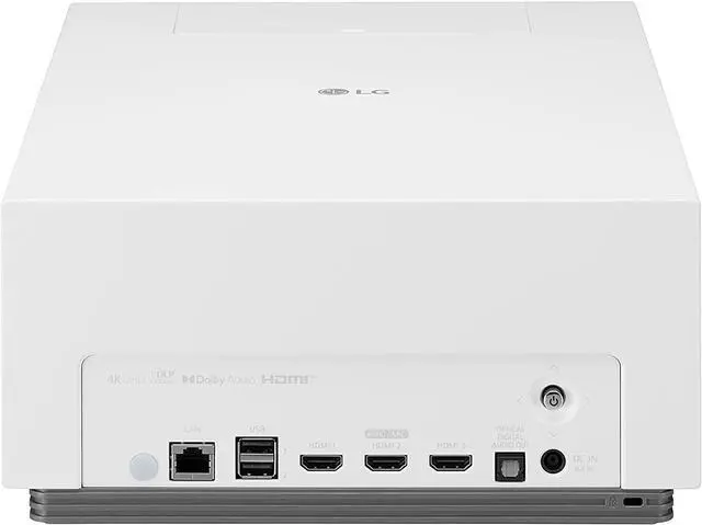 Alt view image 2 of 9 - LG Electronics CineBeam HU710PW 4K UHD Hybrid Home Cinema Projector with Up to 2000 ANSI Lumens webOS 6.0 with Amazon Prime Video, Netflix and Apple TV+, White
