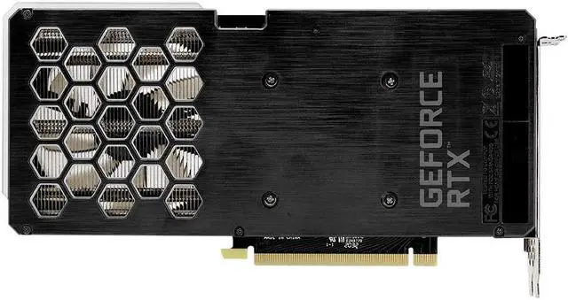 Alt view image 4 of 6 - PNY GeForce RTX 3060 Ti 8GB XLR8 Gaming Revel Epic-X RGB Dual Fan Graphics Card LHR VCG3060T8LDFXPPB