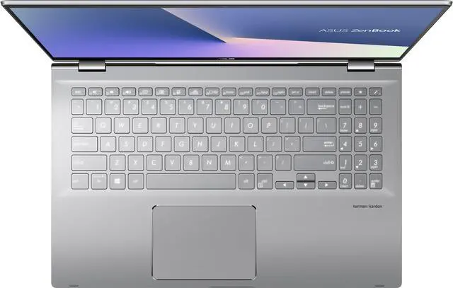 Alt view image 2 of 5 - ASUS - Zenbook 15.6" Laptop - AMD Ryzen 7 - 8GB Memory - NVIDIA GeForce MX450 - 256GB SSD - Light Grey Notebook Q508UG-212.R7TBL