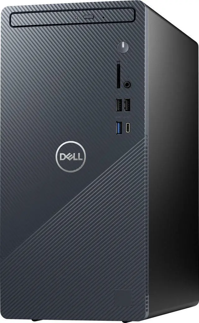 Alt view image 2 of 3 - Dell - Inspiron Compact Desktop - Intel Core i7-12700 - 16GB Memory - 512GB SSD - Mist Blue i3910-7198BLU-PUS PC Computer