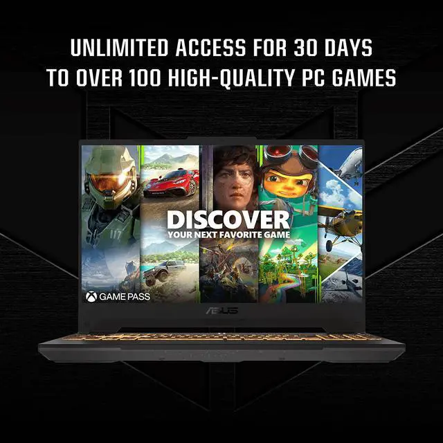 Alt view image 6 of 7 - ASUS TUF Gaming F15 Gaming Laptop, 15.6 144Hz FHD IPS-Type Display, Intel Core i5-10300H Processor, GeForce GTX 1650, 8GB DDR4 RAM, 512GB PCIe SSD, Wi-Fi 6, Windows 11 Home, FX506LH-AS51