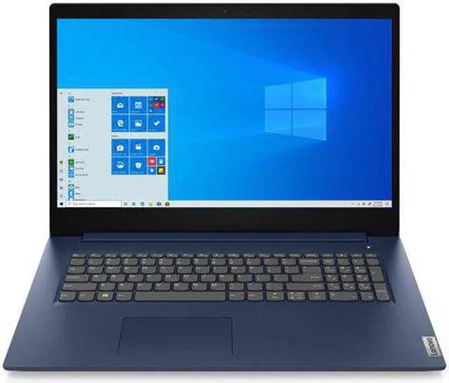 Main image of Lenovo Ideapad 3i 17.3" Laptop, Intel Core i5-1135G7, 8GB RAM, 256GB SSD, Windows 11 Home, Abyss Blue, 82H900DXUS Notebook