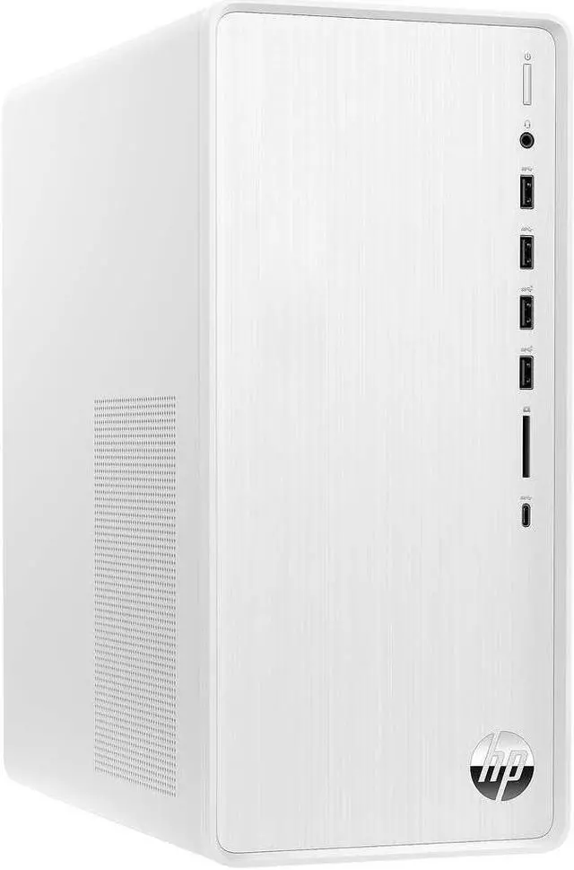 Main image of HP Pavilion Desktop - 12th Gen Intel Core i7-12700F - AMD Radeon RX 550 - Windows 11 16GB Memory 1TB HDD + 256GB SSD TP01-3127c PC Computer