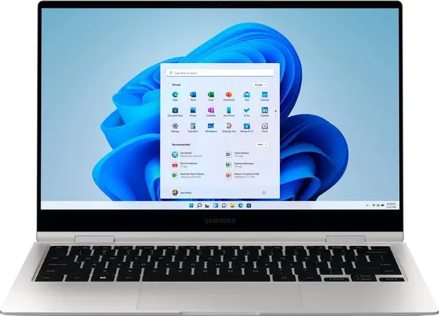 Alt view image 7 of 7 - Samsung - Galaxy Book2 Pro 360 13.3" AMOLED Touch Screen Laptop - Intel 12th Gen Core i7 Evo Platform- 16GB Memory - 512GB SSD - Silver NP930QED-KC1US