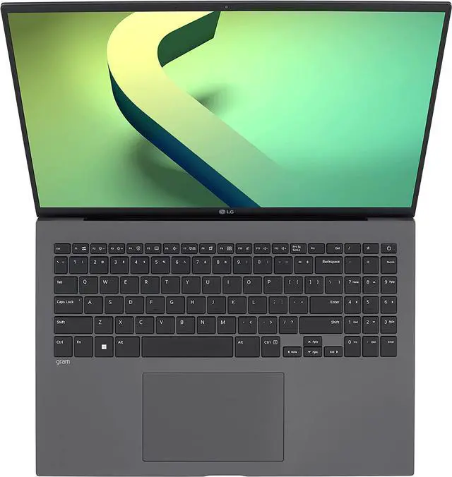 Alt view image 7 of 7 - LG Gram (2022) 16Z90Q Ultra Lightweight Laptop, 16" (1920 x 1200) IPS Display, Intel Evo 12th Gen i7 1260P Processor, 16GB LPDDR5, 1TB NVMe SSD, FHD Webcam, WiFi 6E, Thunderbolt 4, Windows 11, Gray