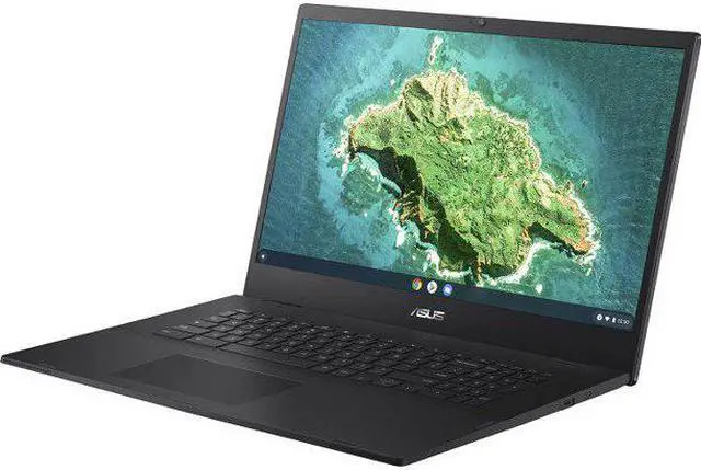 Alt view image 4 of 5 - ASUS Chromebook CX1, 17.3" Full HD, Intel Celeron N4500, 4GB RAM, 64GB eMMC, Mineral Gray, Chrome OS, CX1700CKA-DH44F