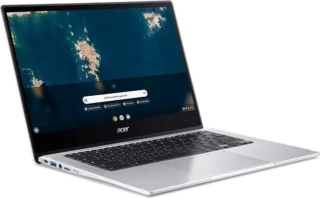 Alt view image 2 of 10 - Acer Chromebook Spin 314 Convertible Laptop | Intel Pentium Silver N6000 | 14" Full HD IPS Touch Display | 4GB LPDDR4X | 128GB eMMC | DTS Audio | Intel Wi-Fi 6 AX201 | Chrome OS | CP314-1HN-P5NE