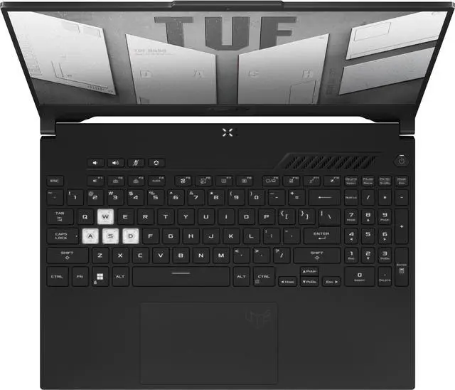 Alt view image 6 of 7 - ASUS - TUF Dash 15.6" FHD 144Hz Gaming Laptop - Intel Core i7 - 16GB DDR5 Memory - NVIDIA GeForce RTX 3070 - 512GB PCIe SSD - Off Black FX517ZR-F15.I73070 Notebook