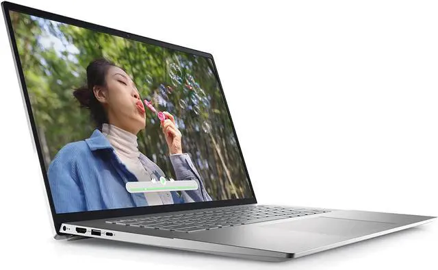 Alt view image 3 of 6 - Dell Inspiron 16 5625 Small Thin & Light Portable Laptop - 16 inch FHD+ (1920 x 1200) Display, AMD Ryzen 7 5825U, 16GB DDR4 RAM, 512GB SSD, AMD Radeon Graphics, Bluetooth, Windows 11 Pro - Silver