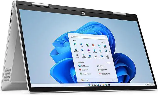Alt view image 4 of 9 - HP - Pavilion x360  2-In-1 14" Touch-Screen Laptop -  Intel Core i5-1235U - 8GB Memory - 256GB SSD - Natural silver Notebook 14-DY2076NR
