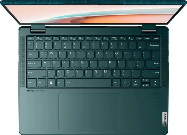 Alt view image 3 of 4 - Lenovo - Yoga 6 13.3" WUXGA Touch 2-in-1 Laptop -Ryzen 5 5500U - 8GB Memory - 256GB SSD - Dark Teal with Fabric A Cover
Notebook Tablet