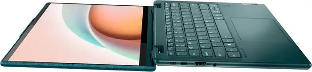 Alt view image 2 of 4 - Lenovo - Yoga 6 13.3" WUXGA Touchscreen 82UD0000US 2-in-1 Laptop -Ryzen 7 5700U - 16GB Memory - 512GB SSD - Dark Teal
Tablet Notebook