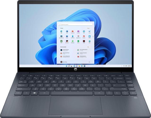 Alt view image 6 of 6 - HP - Pavilion - 2-in-1 14" FHD Laptop - Intel Core i3 - 8GB Memory - 256GB SSD - Space Blue Tablet Notebook 14-ek0013dx