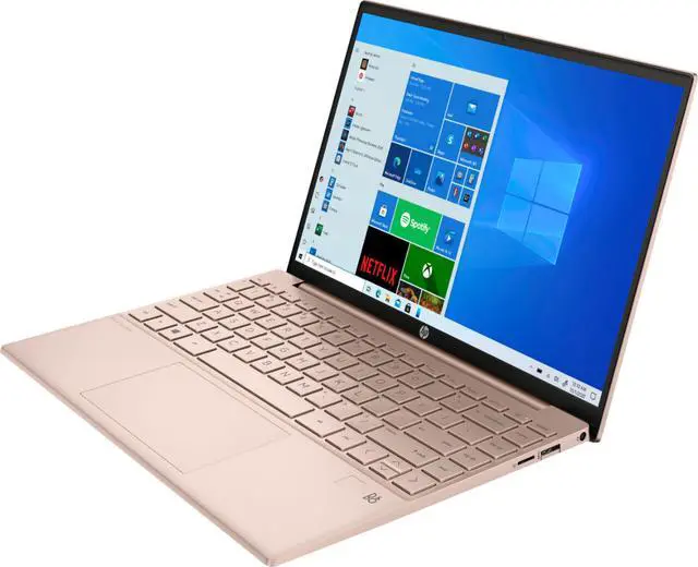 Alt view image 2 of 5 - HP - Pavilion Aero 13.3" Laptop - AMD Ryzen 5 - 16GB Memory - 512GB SSD - Pale Rose Gold 13-be0013dx Notebook