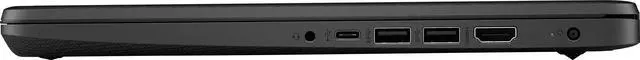 Alt view image 5 of 6 - HP - 14" Laptop - Intel Celeron - 4GB Memory - 64GB eMMC - Jet Black Notebook 14-dq0051dx