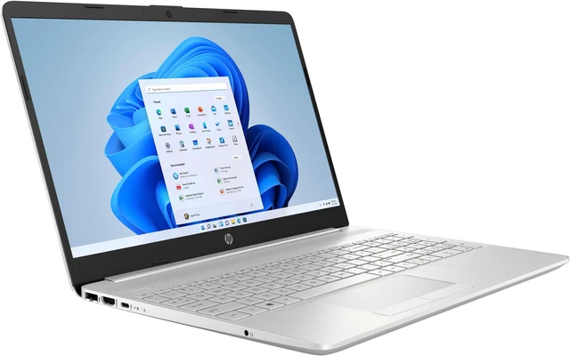Alt view image 3 of 6 - HP - 15.6" Laptop - Intel Celeron - 4GB Memory - 128GB SSD - Natural Silver Notebook 15-dw1053dx