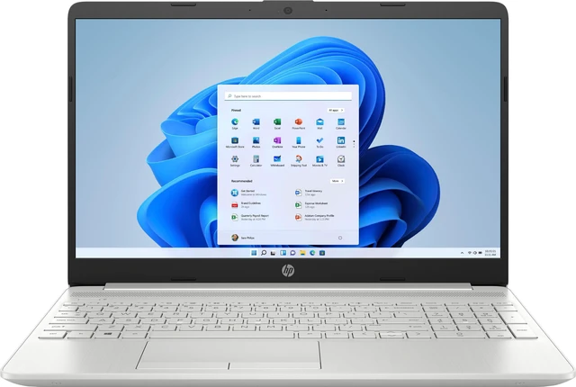 Alt view image 2 of 6 - HP - 15.6" Laptop - Intel Celeron - 4GB Memory - 128GB SSD - Natural Silver Notebook 15-dw1053dx