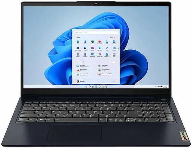 Alt view image 5 of 7 - Lenovo IdeaPad 3 15.6" Touchscreen Laptop - 12th Gen Intel Core i5-1235U - 1080p - Windows 11 - Abyss Blue 82RK0006US Notebook