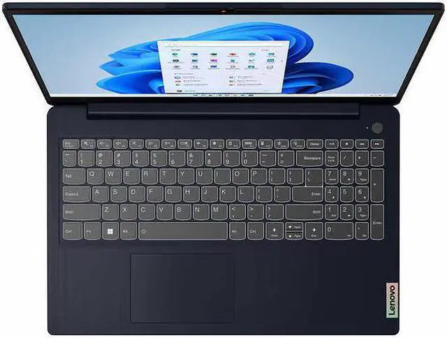 Alt view image 2 of 7 - Lenovo IdeaPad 3 15.6" Touchscreen Laptop - 12th Gen Intel Core i5-1235U - 1080p - Windows 11 - Abyss Blue 82RK0006US Notebook