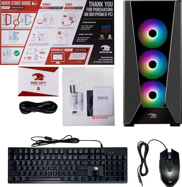 Alt view image 5 of 5 - iBUYPOWER Gaming PC, Intel Core i7 12700KF (8P+4E cores, up to 5.00GHz), NVIDIA GeForce RTX 3080 10GB, 16GB DDR4, 1TB NVMe, 750W 80+ Gold, Windows 11 (TraceMR2040)