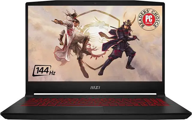 Alt view image 7 of 7 - MSI Katana GF66 15.6" 144Hz FHD Gaming Laptop: Intel Core i7-12650H RTX 3050 Ti 16GB 512GB NVMe SSD, Type-C USB 3.2 Gen 1, High-Resolution Audio, Cooler Boost 5, Win11 Home: Black 12UD-436