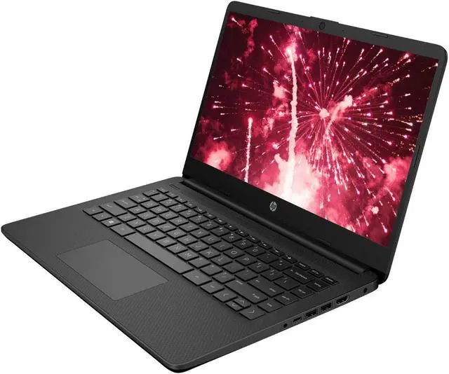 Alt view image 2 of 5 - HP Stream 14" Laptop, Intel Celeron N4120, 4GB RAM, 64GB eMMC, Jet Black, Windows 11 Home, 14-cf2121wm  Notebook