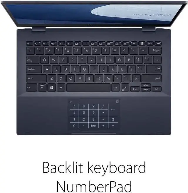 Alt view image 3 of 11 - Asus ExpertBook B5 Flip 14" Touchscreen Laptop i7-1195G7 32GB 1TB SSD W11P